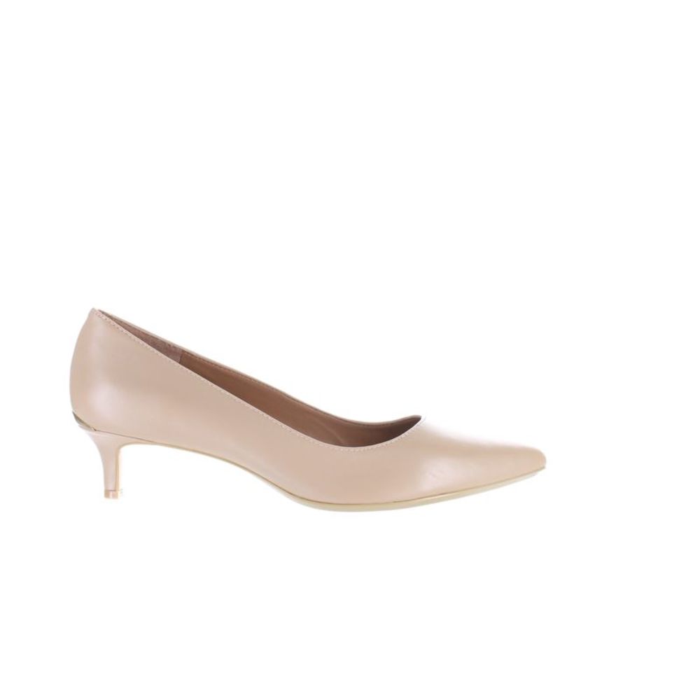 Calvin Klein Womens Khaki Pumps Size 9.5 Medium (B, M)!
